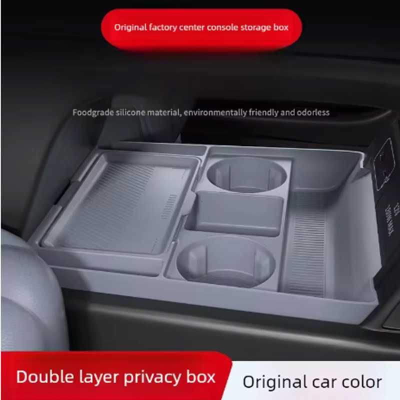 Xpeng G6 2026 センターコンソールシリコン収納ボ - Car Seat Organizer のレビューと価格