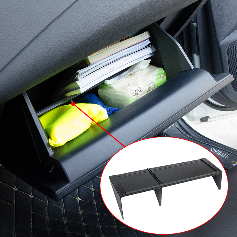 車の副操縦士グローブボックスオーガナイザー部門ボード収納トヨ - Car Seat Organizer のレビューと価格