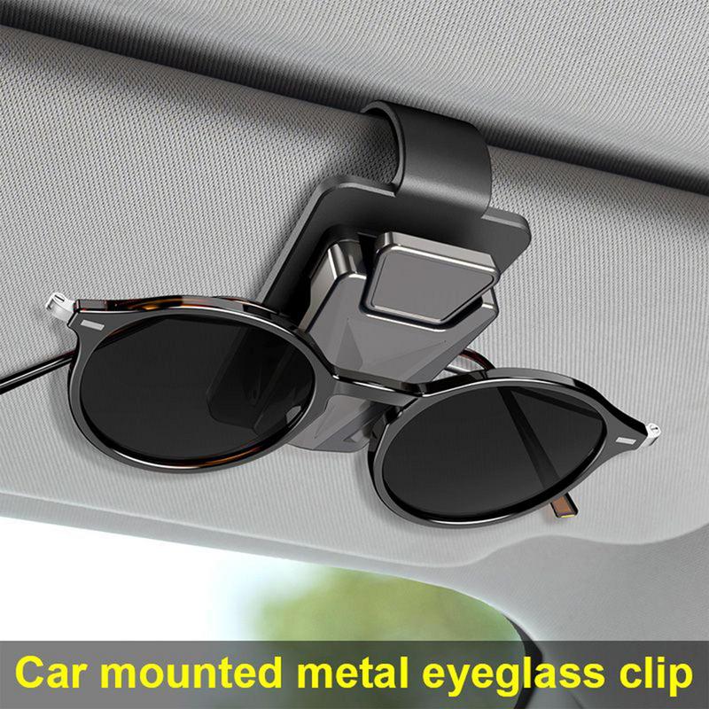サングラスホルダー車用金属バイザークリップホルダーメガネ用高 - Car Accessories You Must Have のレビューと価格