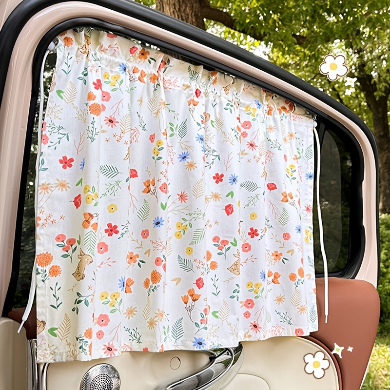 漫画柄カーウィンドウカーテンサンシェード、ユニバーサルリバー - Car Accessories You Must Have のレビューと価格