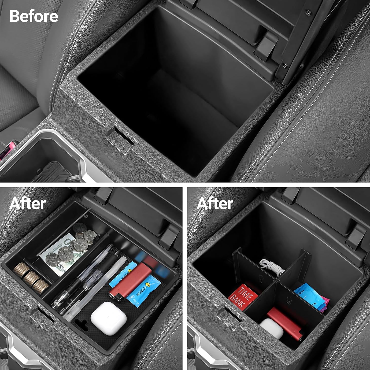 2 個トヨタタコマ 2024 -2026 アームレスト収納ボ - Car Seat Organizer のレビューと価格