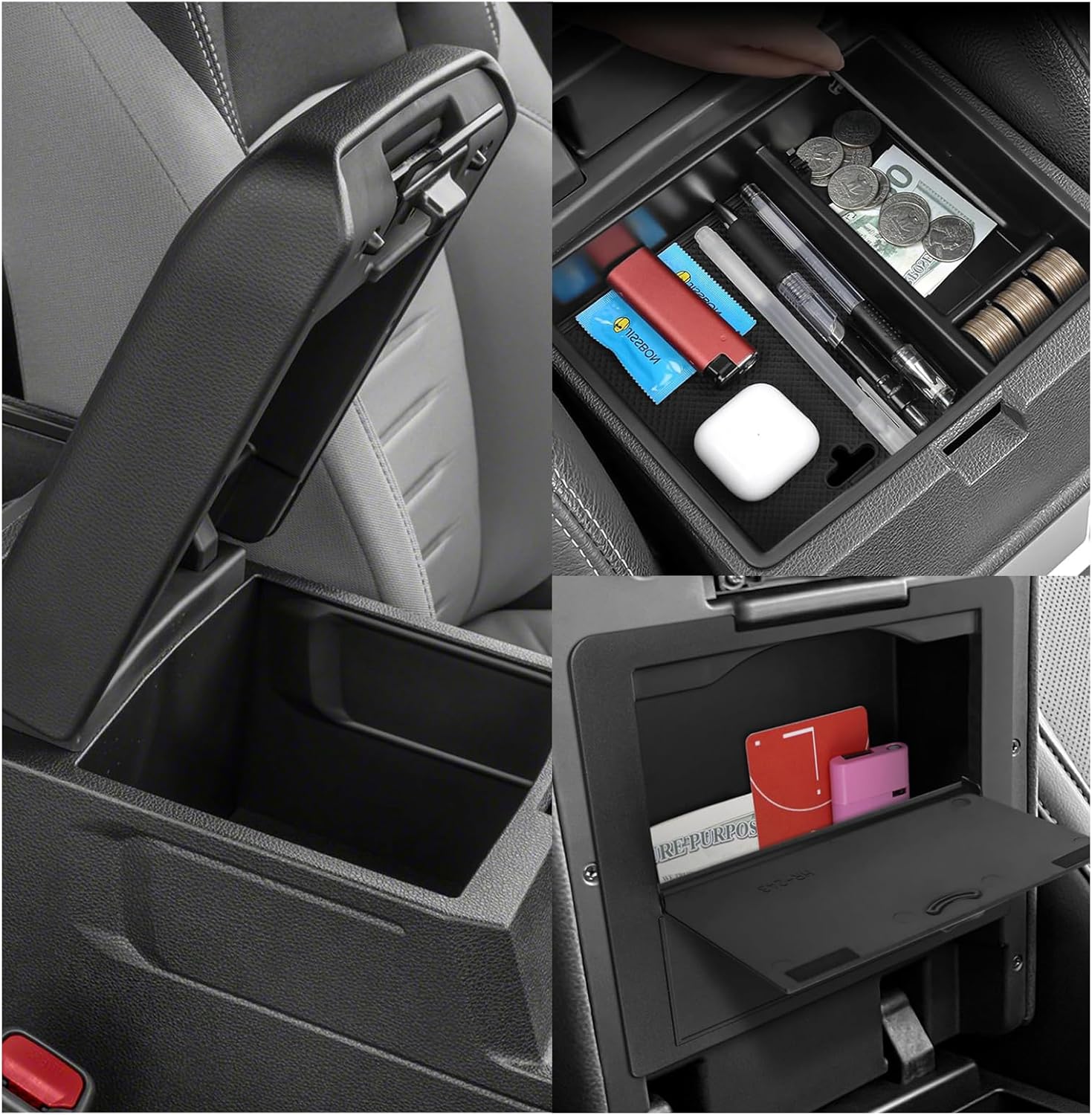 2 個トヨタタコマ 2024 -2026 アームレスト収納ボ - Car Seat Organizer のレビューと価格