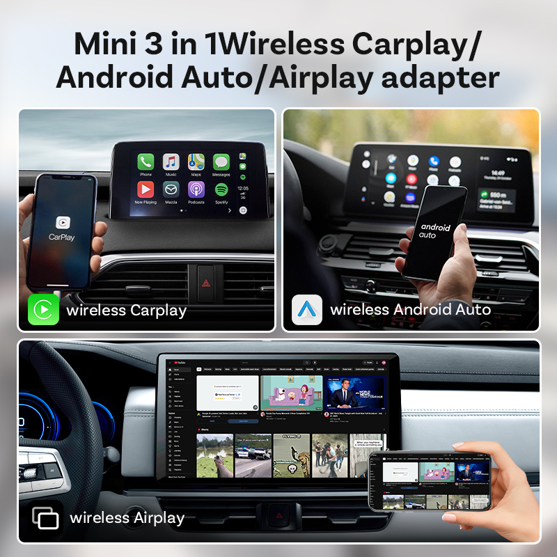 Ottocast Mini Air ワイヤレスCarPlay - Car Accessories Youtube のレビューと価格