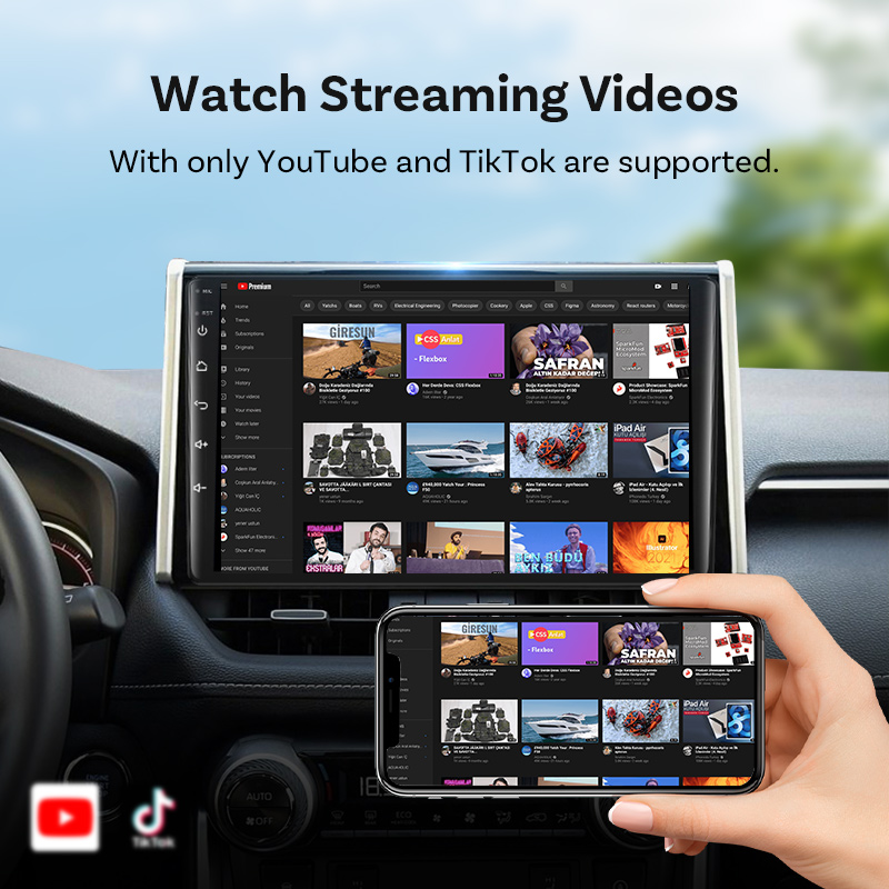 Ottocast Mini Air ワイヤレスCarPlay - Car Accessories Youtube のレビューと価格