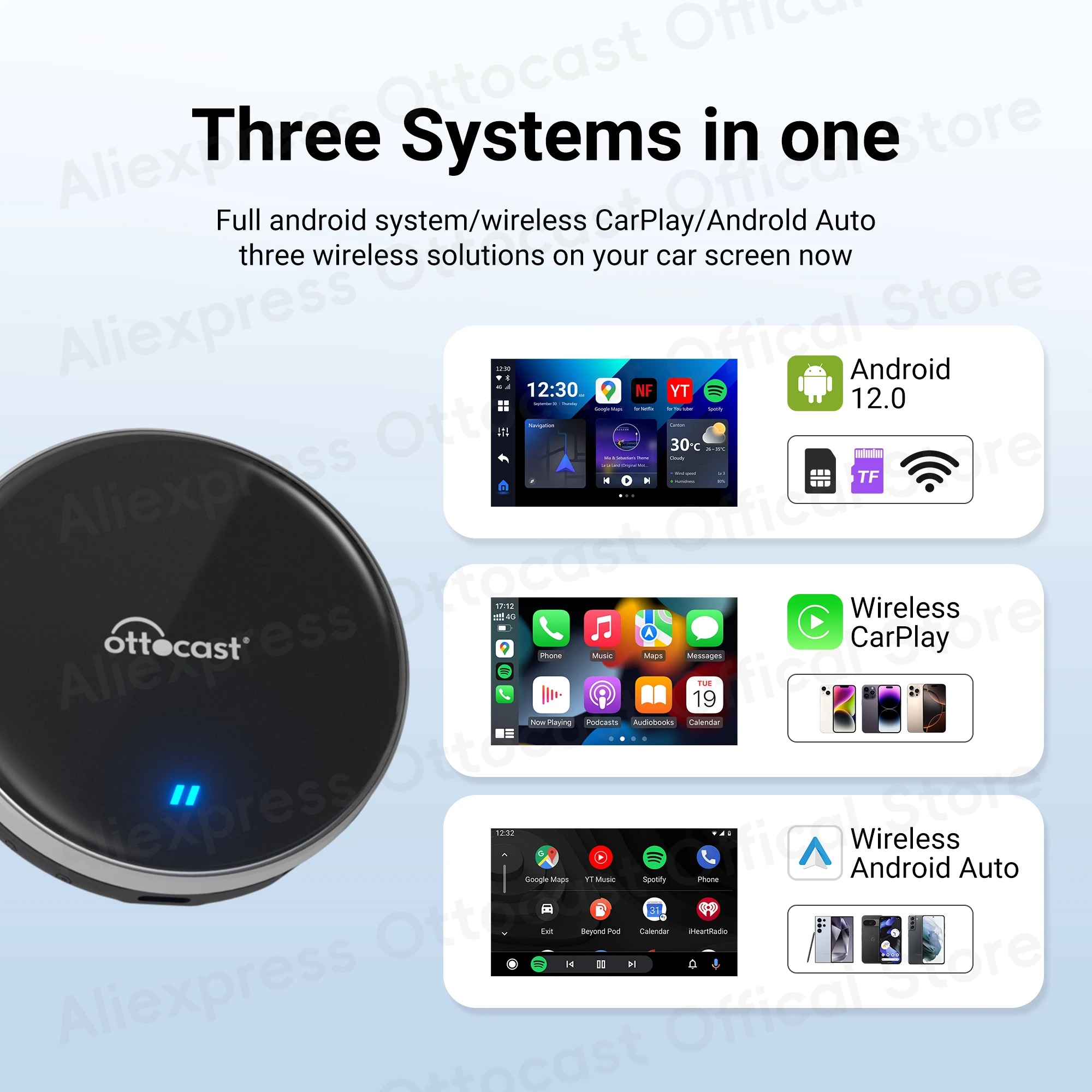 OTTOCAST 新型P3 Lite OttoAiBox ワ - Car Accessories Youtube のレビューと価格