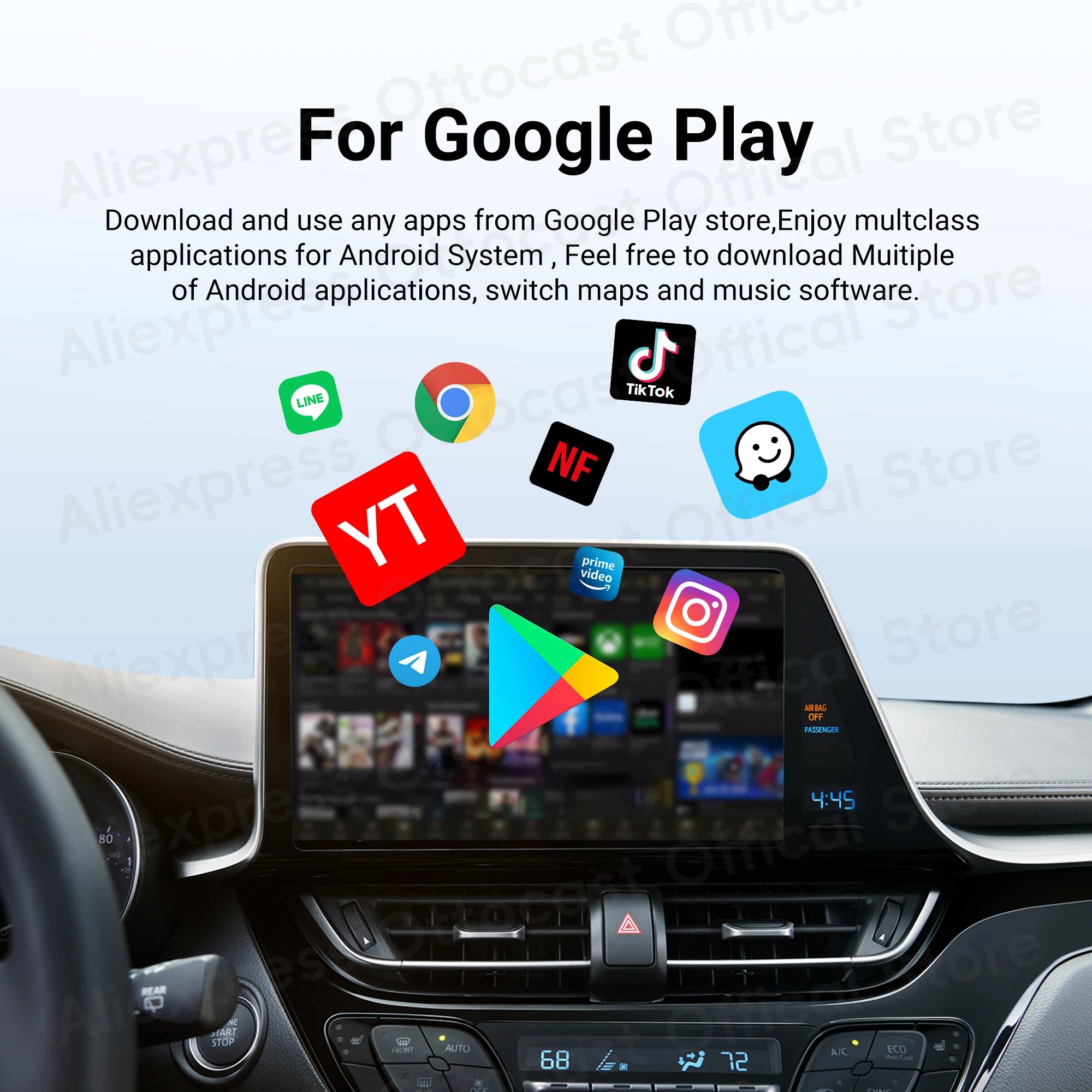 OTTOCAST 新型P3 Lite OttoAiBox ワ - Car Accessories Youtube のレビューと価格
