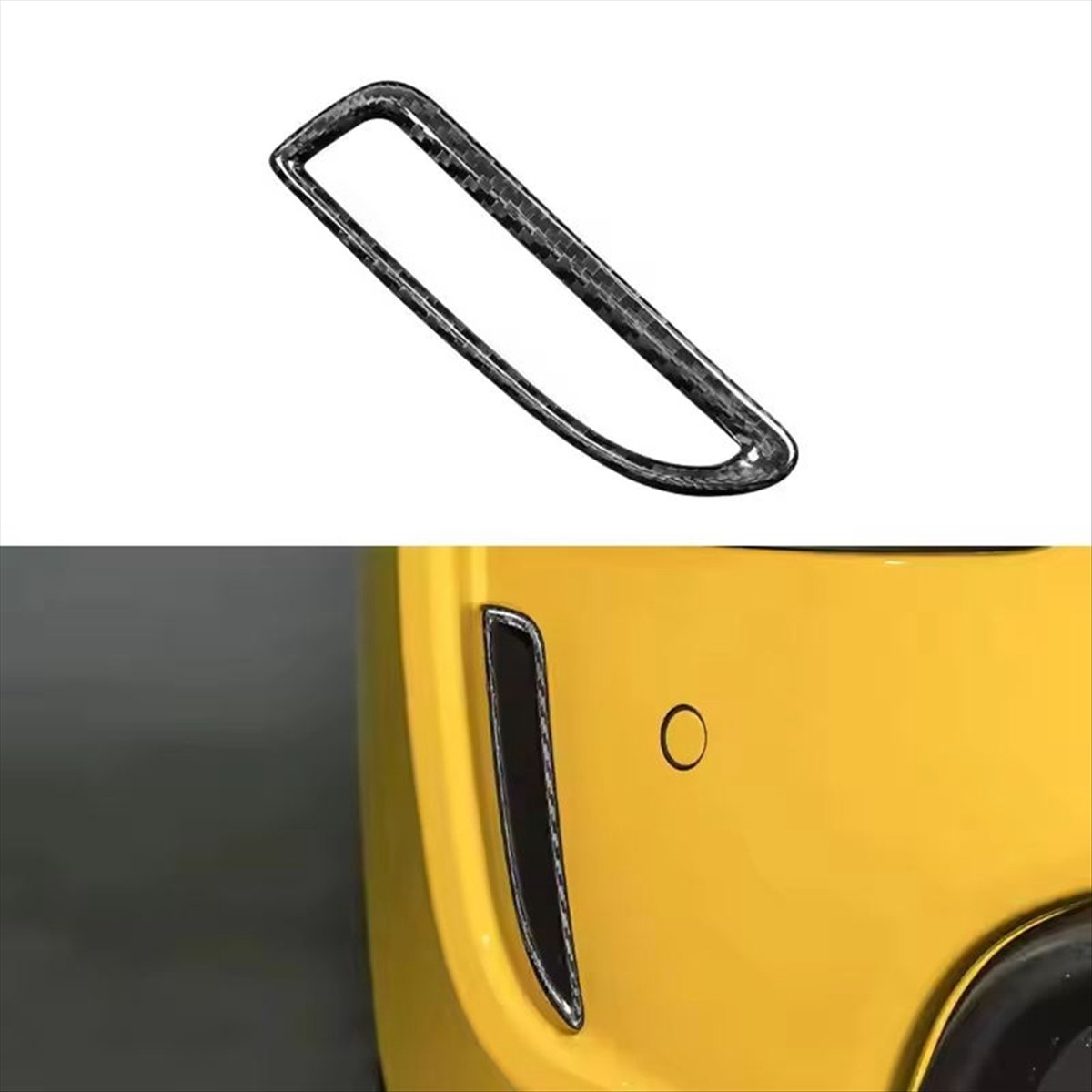 スーパーセール本物のカーボンファイバー製カーアクセサリーリア - Car Accessories Rear のレビューと価格