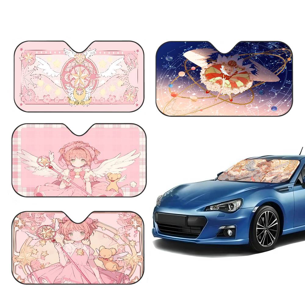 カードキャプターさくらのアニメ柄、車の窓用サンシェード、フロ - Car Accessories Rear のレビューと価格