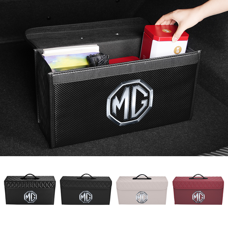 車のトランク収納ボックス レザー製ツールオーガナイザーケース - Car Seat Organizer のレビューと価格