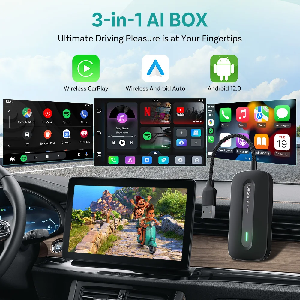 OTTOCAST Play2Video Express ワイ - Car Accessories Youtube のレビューと価格