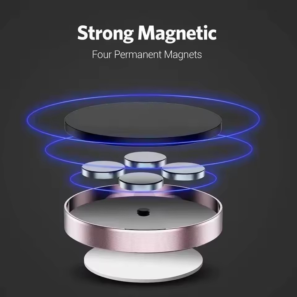 磁気式車載スマホホルダー 汎用車載スマホスタンド iPhon - Car Phone Holder Magnetic のレビューと価格