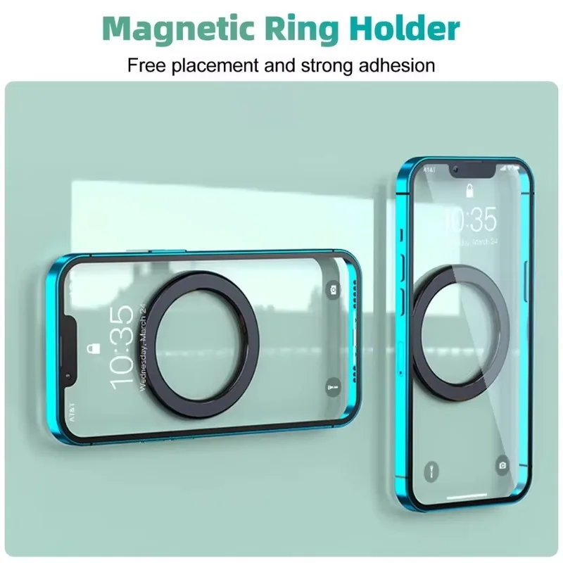 MagSafe対応、強力磁石リング式スマートフォンホルダー。 - Car Phone Holder Magnetic のレビューと価格