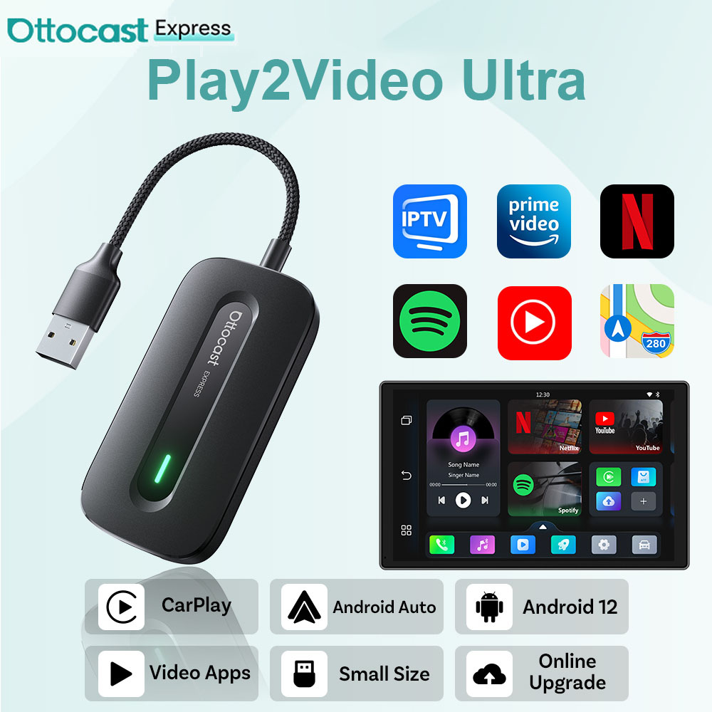 OTTOCAST Play2Video Express ワイ - Car Accessories Youtube のレビューと価格