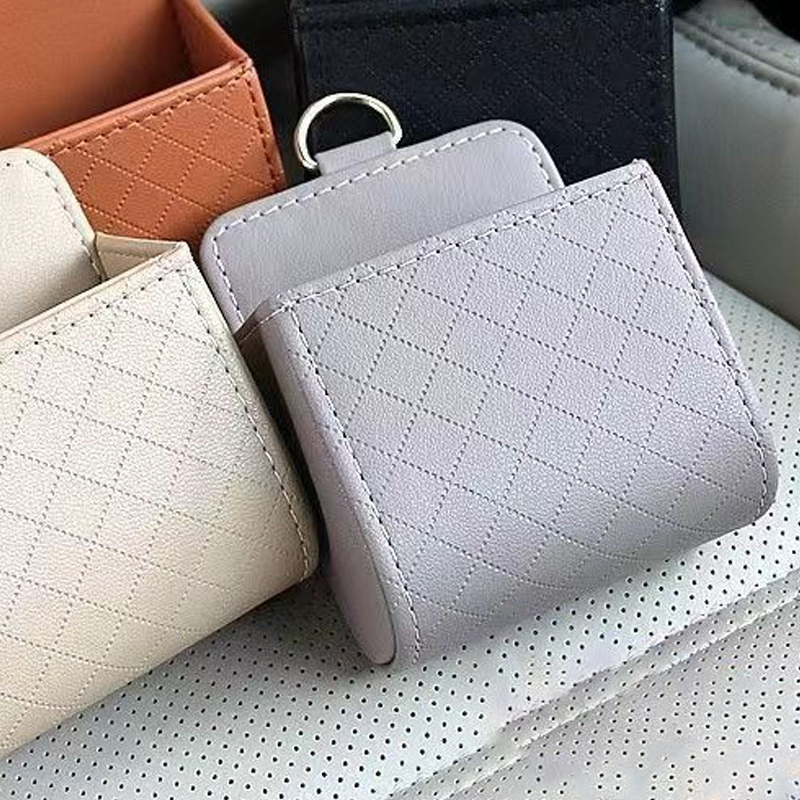 新車用携帯電話ホルダー マウント エアベント吊り下げ収納ボッ - Car Seat Organizer のレビューと価格
