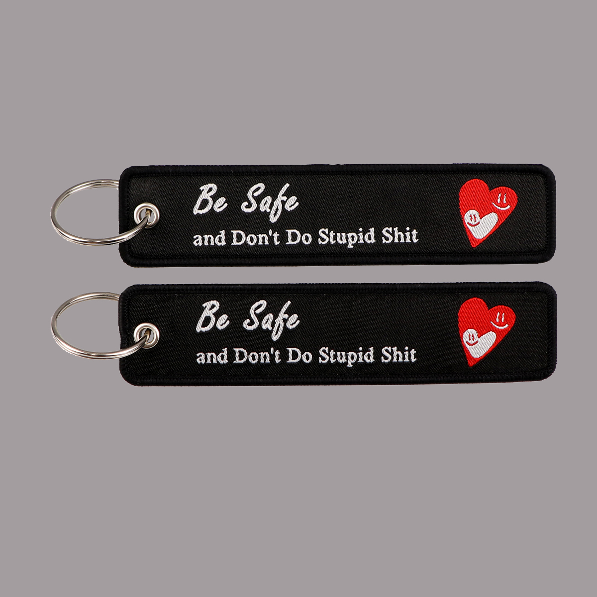 1 個安全な引用刺繍キータグキーホルダーオートバイ車のファッ - Car Accessories Quotation のレビューと価格