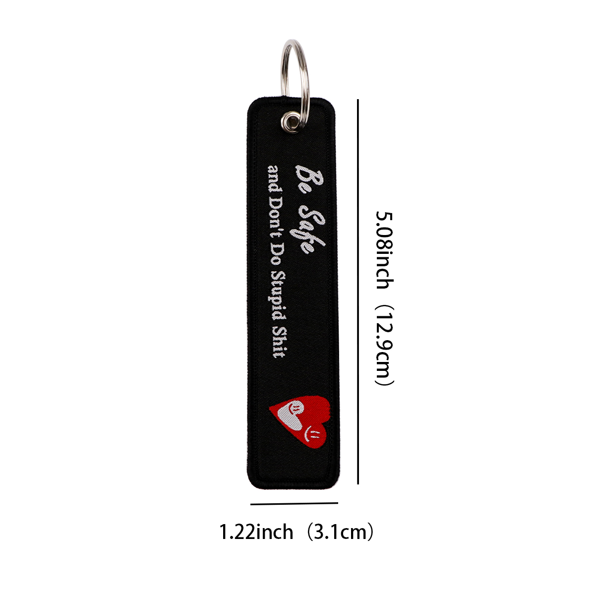 1 個安全な引用刺繍キータグキーホルダーオートバイ車のファッ - Car Accessories Quotation のレビューと価格