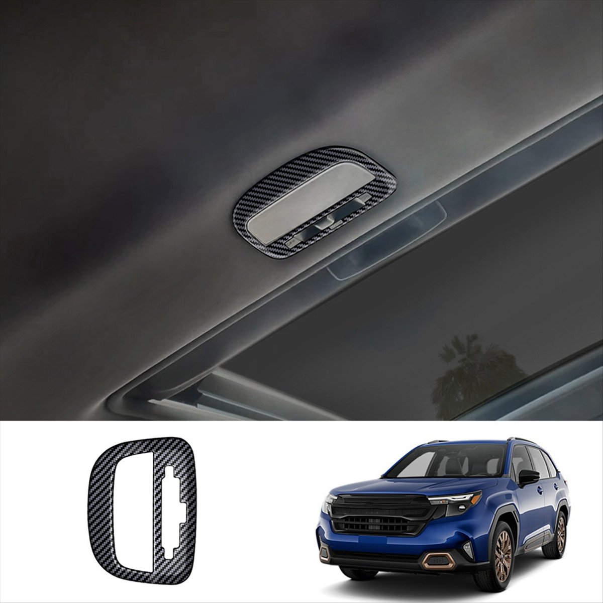 スーパーセール 車用リア読書灯フレーム 読書灯トリムカバー  - Car Accessories Rear のレビューと価格