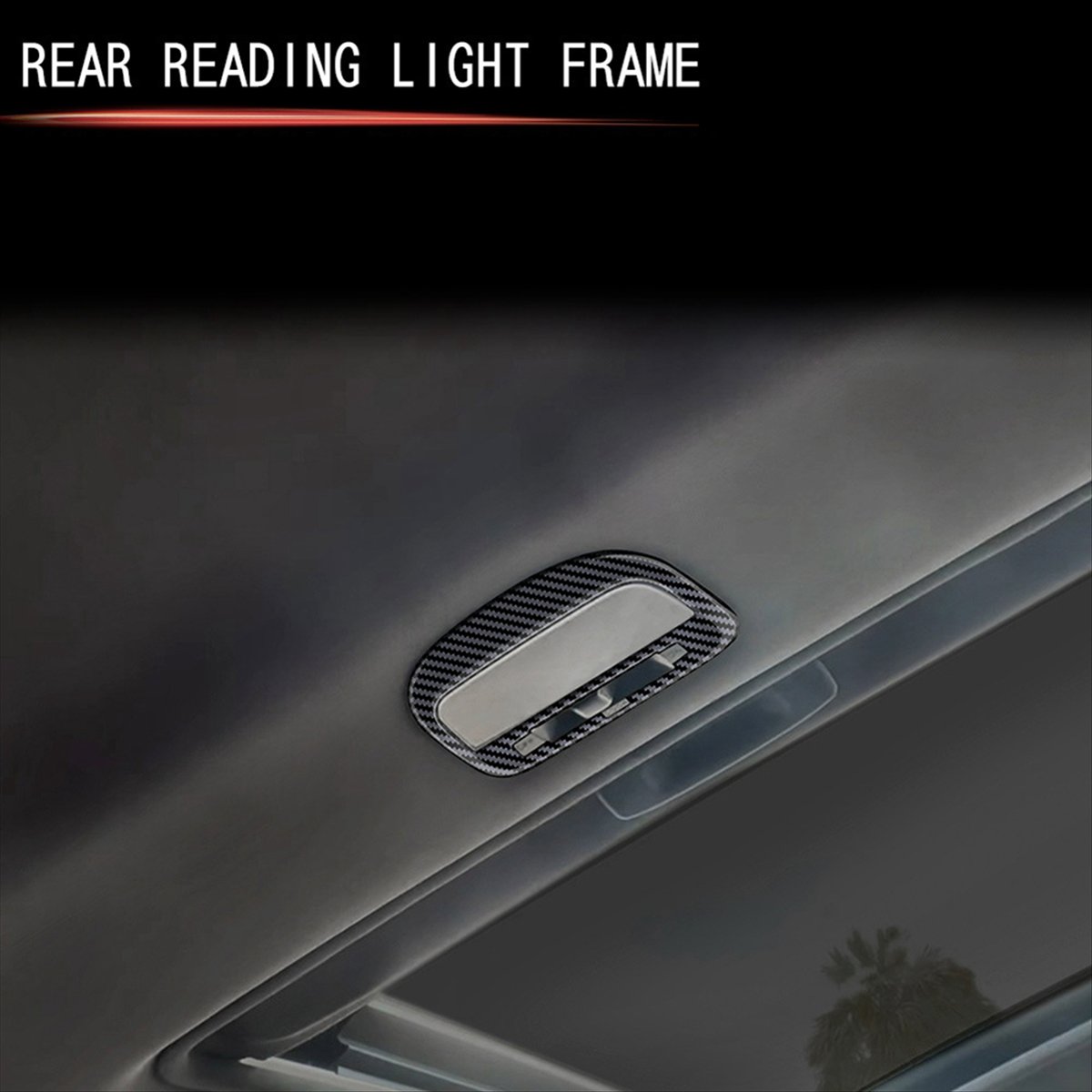 スーパーセール 車用リア読書灯フレーム 読書灯トリムカバー  - Car Accessories Rear のレビューと価格
