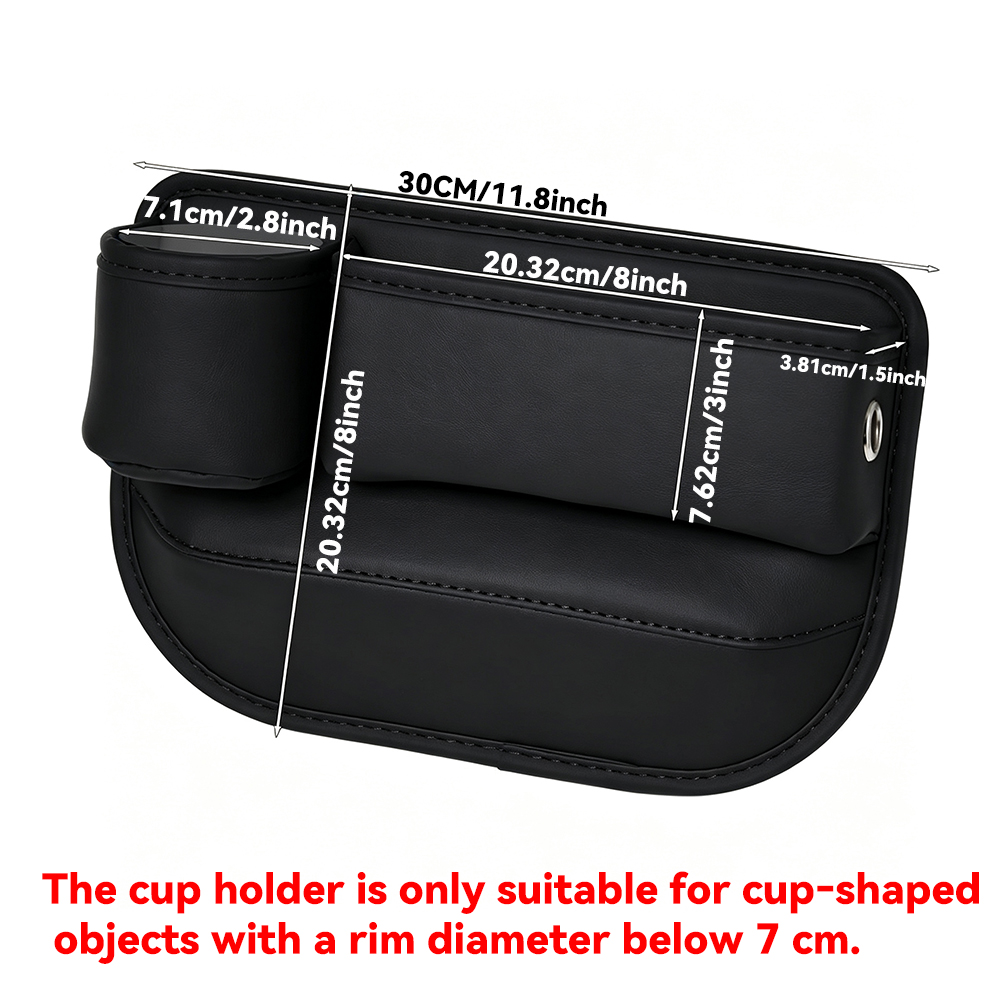 レザー製カーシート隙間収納オーガナイザー。自動車用アクセサリ - Car Seat Organizer のレビューと価格
